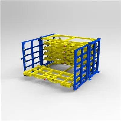 Roll Out Sheet Hlau Rack